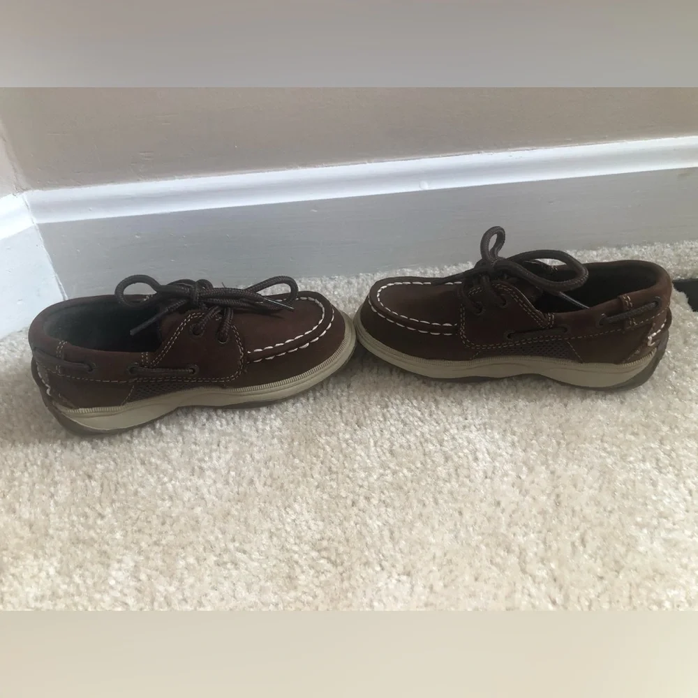 Sperry Kids Brown Boat Shoes
